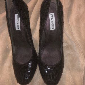 Sequin Steve Madden Heels